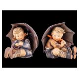 Goebel Hummel Umbrella Boy and Umbrella Girl 152