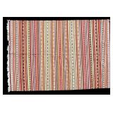Flatwoven Kilim Area Rug ~ 6.5