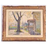 Signed Impressionist Oil on Board