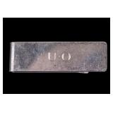 Tiffany & Co Sterling Monogrammed Money Clip