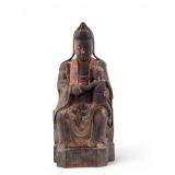 Antique Chinese Guan Yin Figure w/ Child