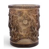 Peking Glass Brush Pot