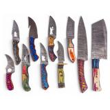Handmade Damascus Steel Knives (10)
