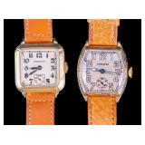 Hamilton 14K Gold Filled Wrist Watches