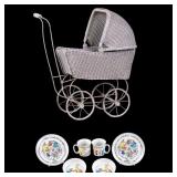 Gorham Sesame Street Lunch Set & Doll Carriage