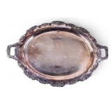 Poole Silverplate Tray 29.5" W