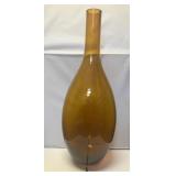 21" H Colored Glass Vase