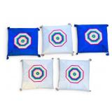 Embroidered Throw Pillows (5)