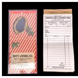 Vintage Oversized Advertising Matchbook