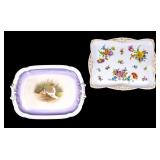 Antique Rosenthal Porcelain Serving Trays