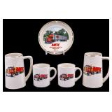 MFX Steins, Mugs, Ashtray
