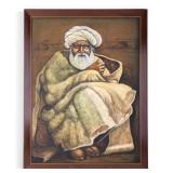 Signed Gila Ni Oil on Canvas