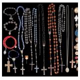 Cross Pendants, Rosaries, and More