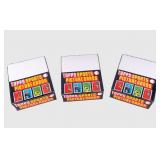 1988 Topps Baseball Rack Pack Boxes (3)