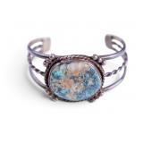 Turquoise and Silver Bracelet