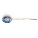 14K Gold Butterfly Wing Stick Pin