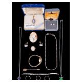 Bulova, Gold Filled, Sterling, & Wedgwood Jewelry