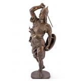Bronze Figure of Ancient Warrior