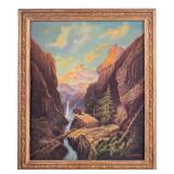 B. Mohrman Painting After The Silent Rockies