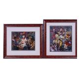Pair of Signed Zinour Fathoullin Art Prints