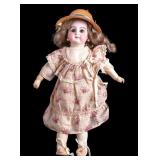 Wilhelm Dehler Bisque Porcelain Doll
