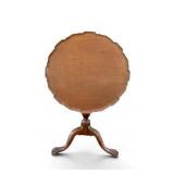 19C Dish-Top Pie Crust Table