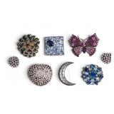 Vintage Rhinestone Butterfly and Estate Jewelry