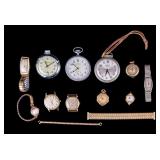 Vintage  Watches Including Elgin
