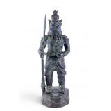 Cast Bronze Figure of Guan Yu