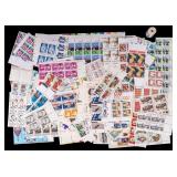 U.S. Postage Stamps, Plate Blocks, Sheets