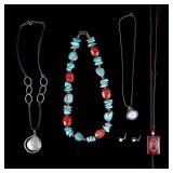 Sterling and Turquoise Jewelry