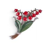 Early Crown Trifari Alfred Philippe Fur Clip