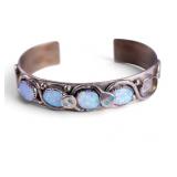 Opal Zuni Snake Bracelet