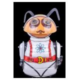 Vintage Marx Moon Creature Windup Tin Toy 1968