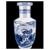 Chinese Blue and White Porcelain Vase