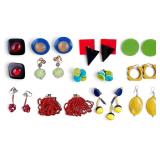 Bakelite and Vintage Earrings