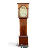 Antique Mahogany Federal Grandfather Clock
