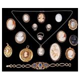 Antique Cameos and Jewelry