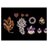 Vintage Weiss, Capri, and Other Brooches