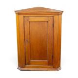 Early 19C Hanging Corner Cabinet