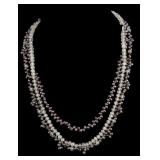 Pearl and Silver Necklace