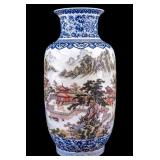 Chinese Blue and White Porcelain Vase