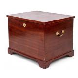 Bombay Co. Mahogany Felt-Lined Storage Chest