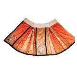 Authentic Antique Silk Chinese Mamianqun Skirt