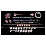 Lucite and Vintage Jewelry