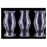 Simon Pearce Glass Hurricane Candle Shades (3)