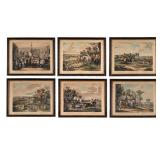 Set of 6 "Bachelor