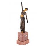 Art Deco Dancer After D.H. Chiparus