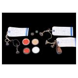 19th C Tilghman Wax Seal Grouping