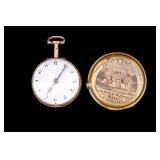 14K Gold Thomas Wiswall London Pocket Watch